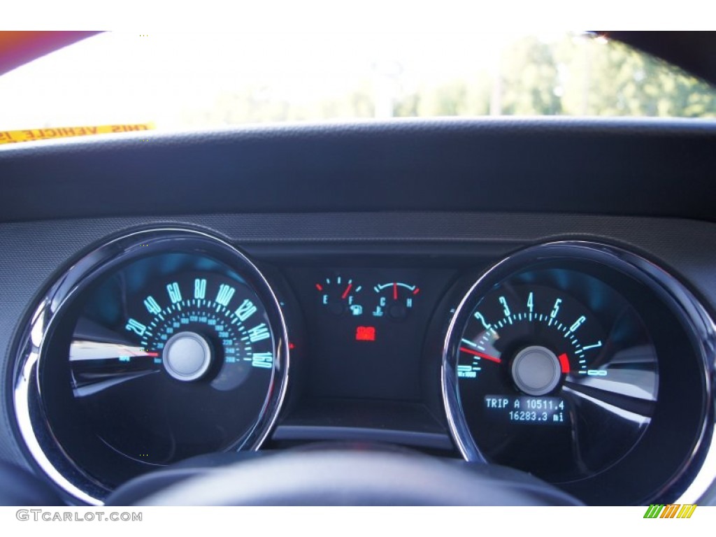 2011 Ford Mustang GT Coupe Gauges Photo #51227828
