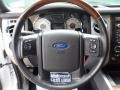 Charcoal Black 2010 Ford Expedition Limited Steering Wheel