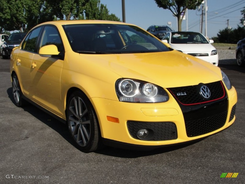 Fahrenheit Yellow 2007 Volkswagen Jetta GLI Fahrenheit Edition Sedan Exterior Photo #51228974
