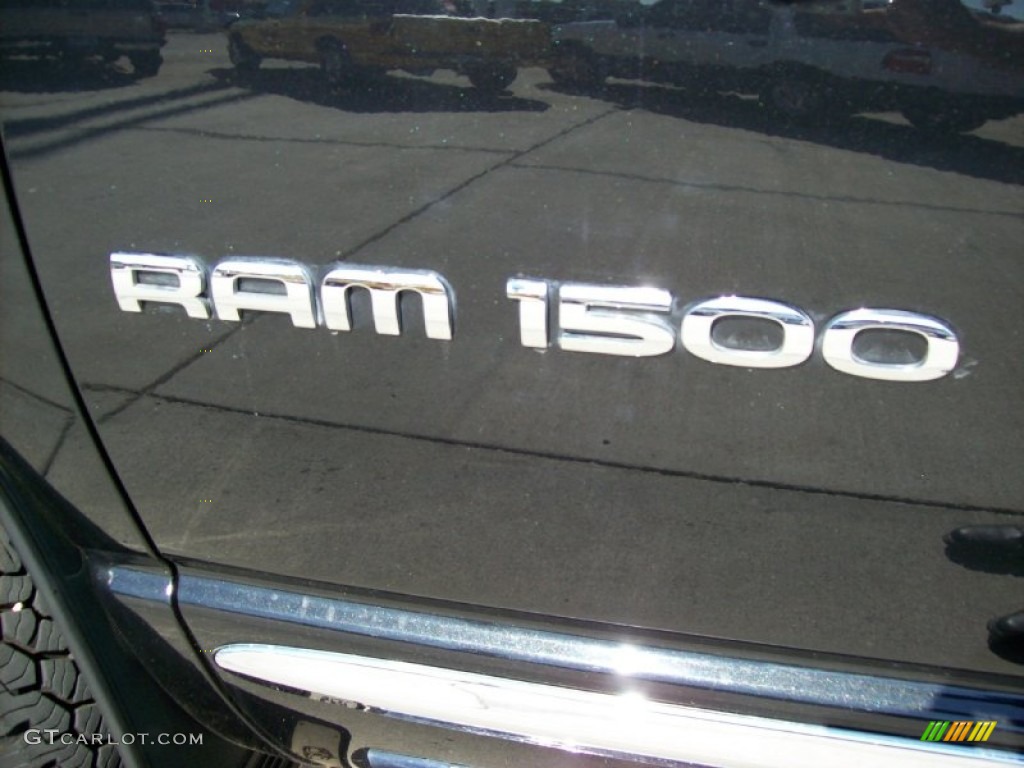 2007 Ram 1500 Laramie Mega Cab 4x4 - Black / Medium Slate Gray photo #8