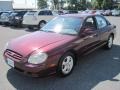 2001 Ruby Red Hyundai Sonata   photo #2