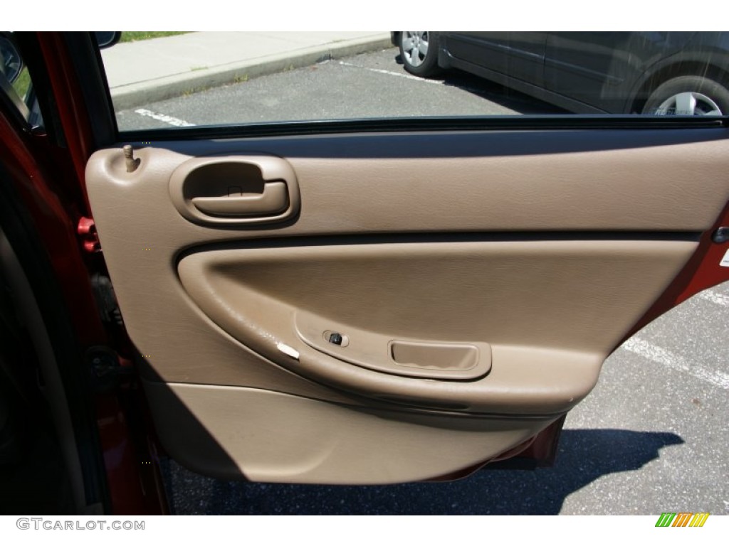 2004 Stratus ES Sedan - Inferno Red Pearlcoat / Sandstone photo #19