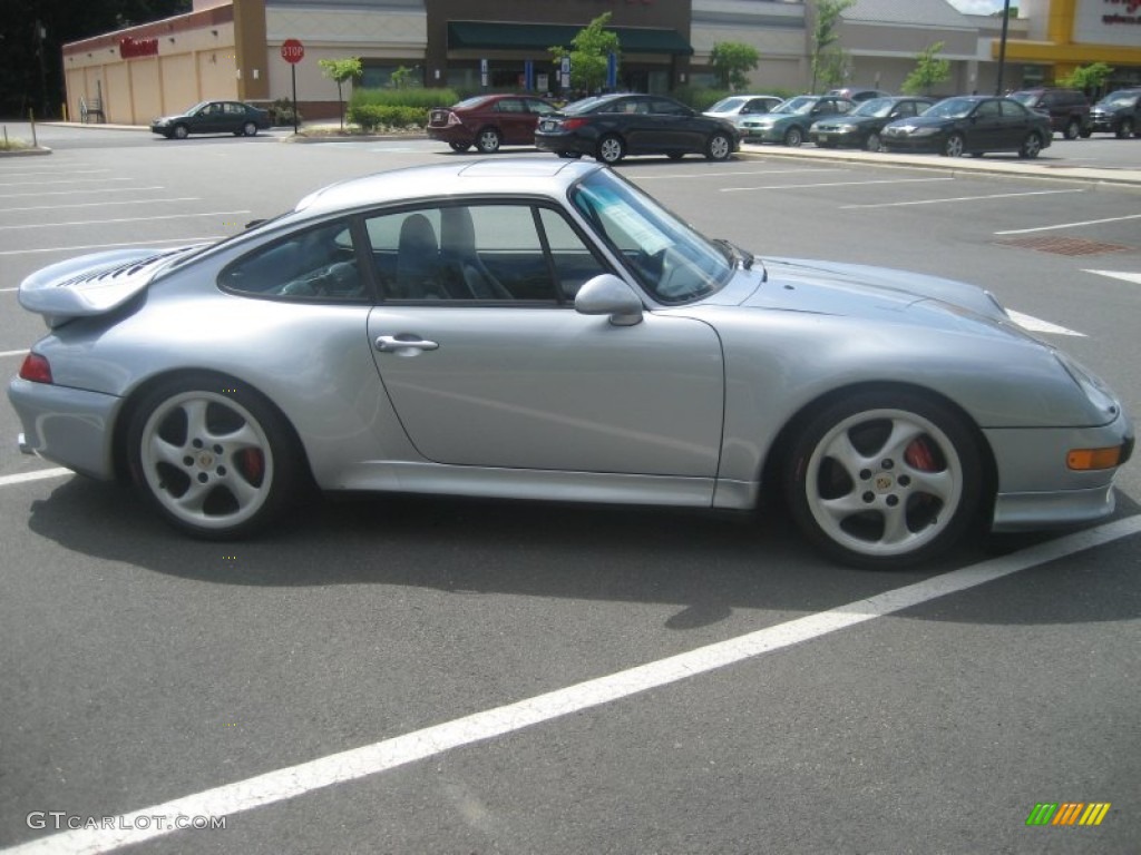 Polar Silver Metallic 1996 Porsche 911 Turbo Exterior Photo #51231548