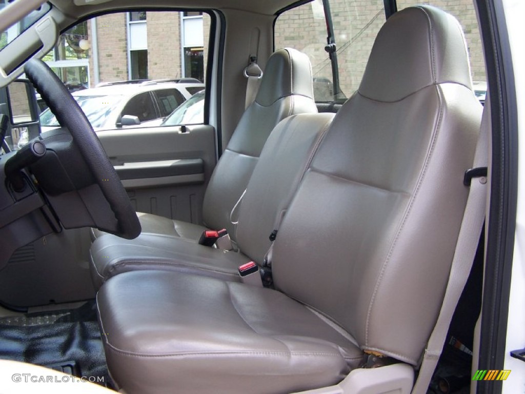 Camel Interior 2008 Ford F250 Super Duty XL Regular Cab 4x4 Photo #51232064