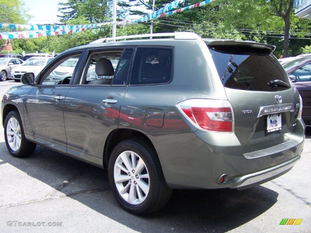 2008 Highlander Hybrid Limited 4WD - Magnetic Gray Metallic / Ash Gray photo #4