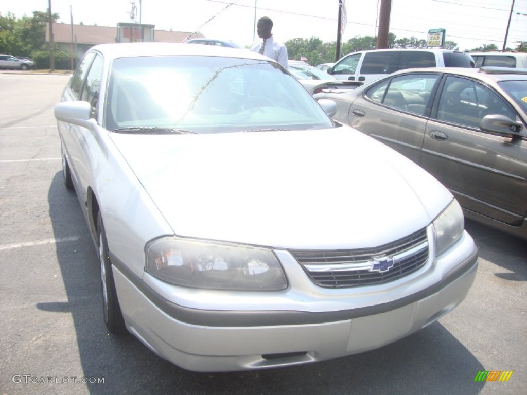 2001 Impala  - Galaxy Silver Metallic / Medium Gray photo #10