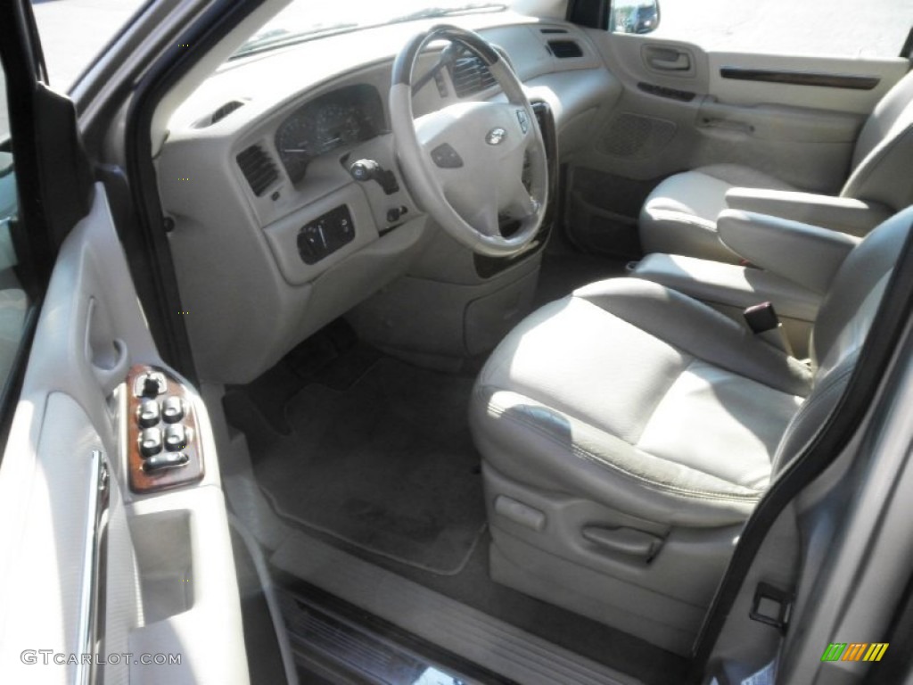 Medium Parchment Beige Interior 2002 Ford Windstar Limited Photo #51233579