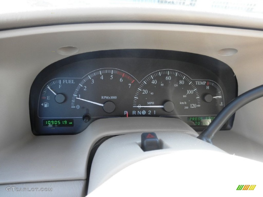 2002 Ford Windstar Limited Gauges Photo #51233608