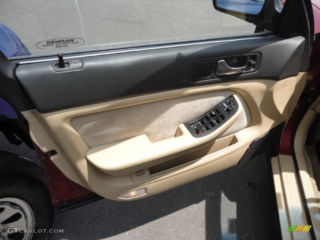 1991 Acura Legend Sedan Beige Door Panel Photo #51234170