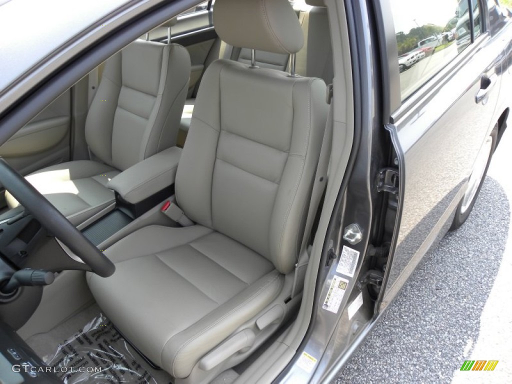Beige Interior 2010 Honda Civic Hybrid Sedan Photo #51234293