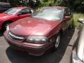 2001 Dark Carmine Red Metallic Chevrolet Impala LS  photo #3