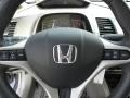 Beige 2010 Honda Civic Hybrid Sedan Steering Wheel