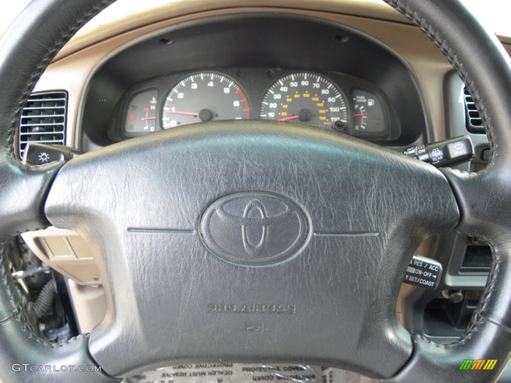 1999 Toyota 4Runner SR5 Oak Steering Wheel Photo #51234848