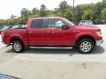 2010 Red Candy Metallic Ford F150 XLT SuperCrew  photo #12