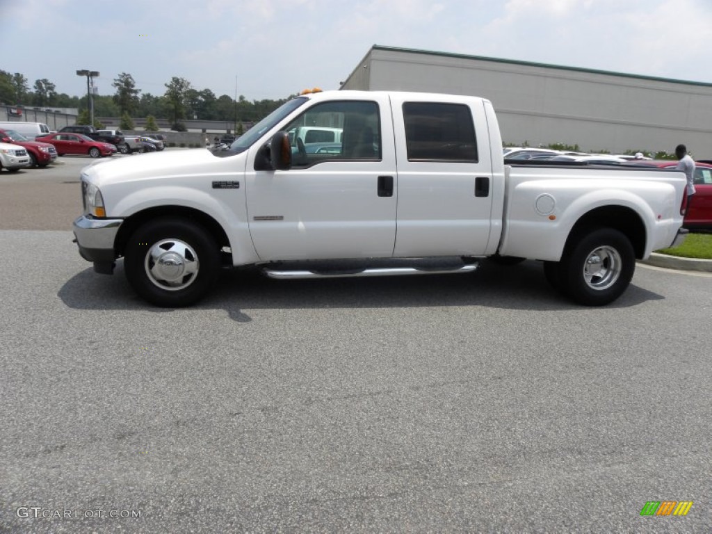 Oxford White 2003 Ford F350 Super Duty XLT Crew Cab Dually Exterior Photo #51235235