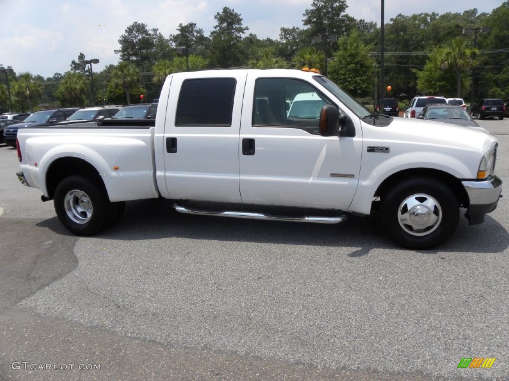 Oxford White 2003 Ford F350 Super Duty XLT Crew Cab Dually Exterior Photo #51235373