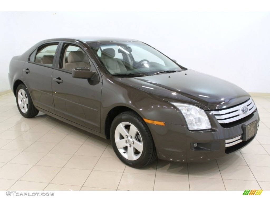 2006 Fusion SE - Charcoal Beige Metallic / Medium Light Stone photo #1