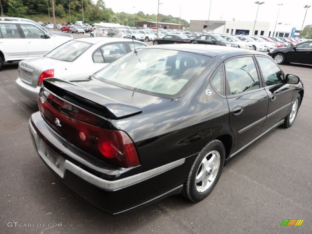 2001 Impala LS - Black / Medium Gray photo #4