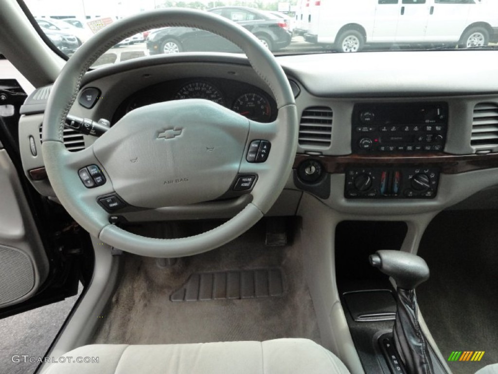 2001 Impala LS - Black / Medium Gray photo #8