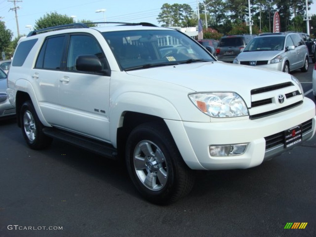 2004 4Runner SR5 4x4 - Natural White / Dark Charcoal photo #2