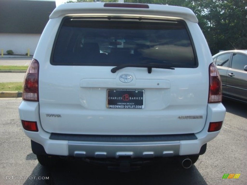 2004 4Runner SR5 4x4 - Natural White / Dark Charcoal photo #4