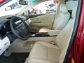 Parchment 2011 Lexus RX 350 Interior Color