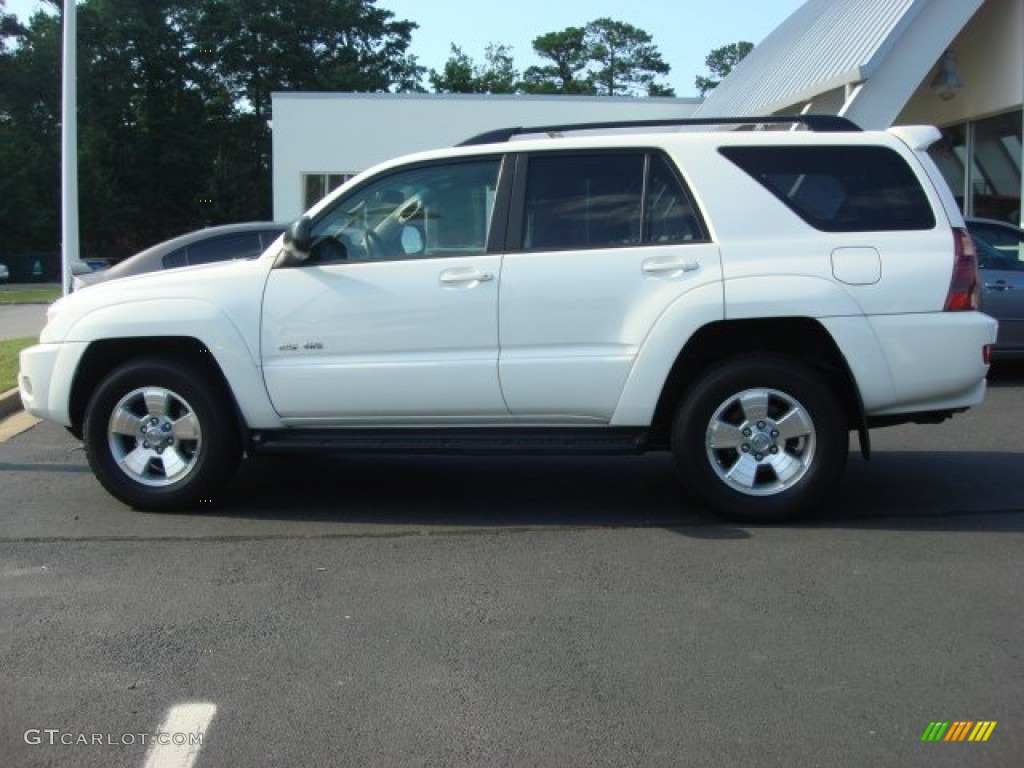 2004 4Runner SR5 4x4 - Natural White / Dark Charcoal photo #6