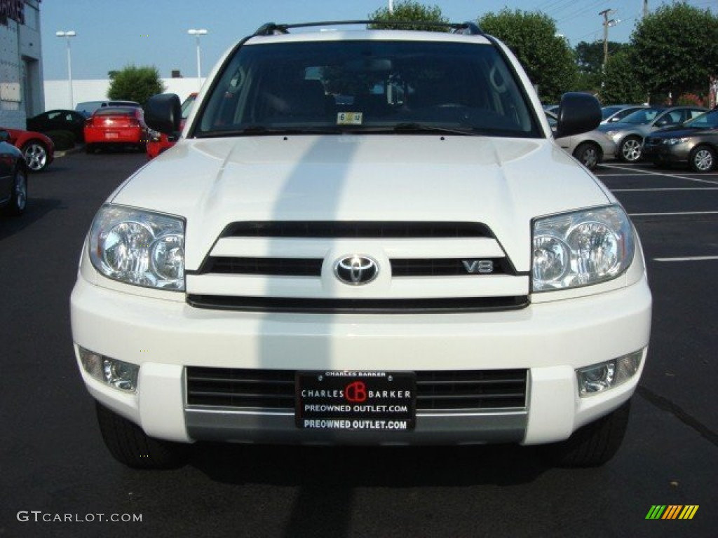 2004 4Runner SR5 4x4 - Natural White / Dark Charcoal photo #8