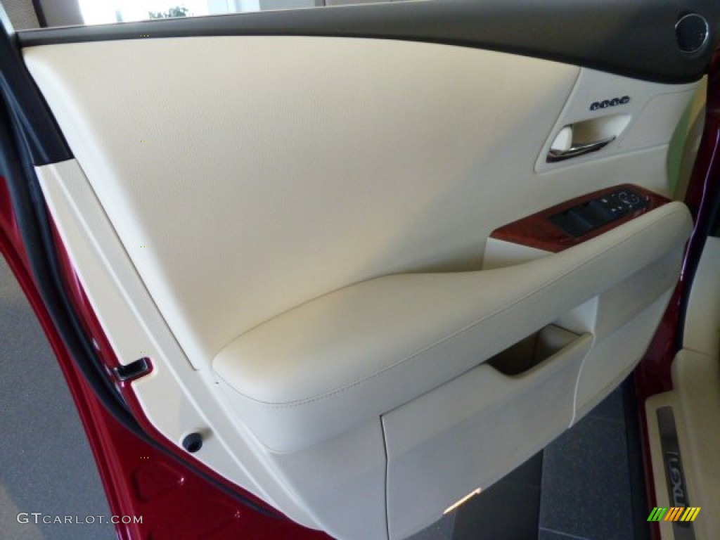 2011 RX 350 - Matador Red Mica / Parchment photo #13