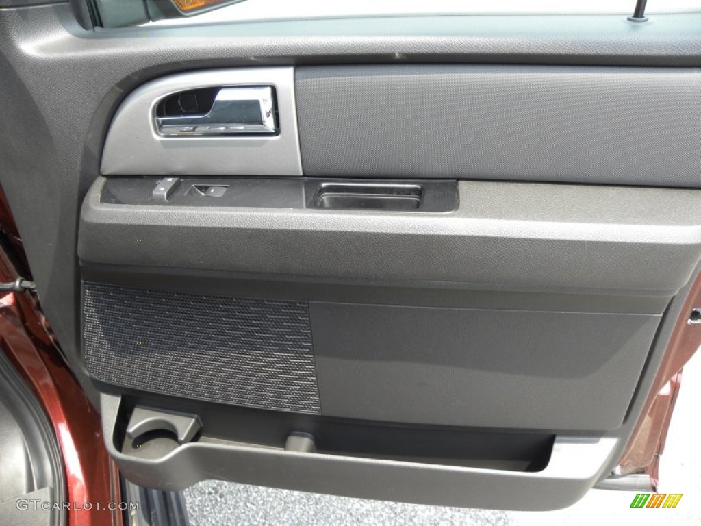2011 Ford Expedition EL Limited Charcoal Black Door Panel Photo #51236981