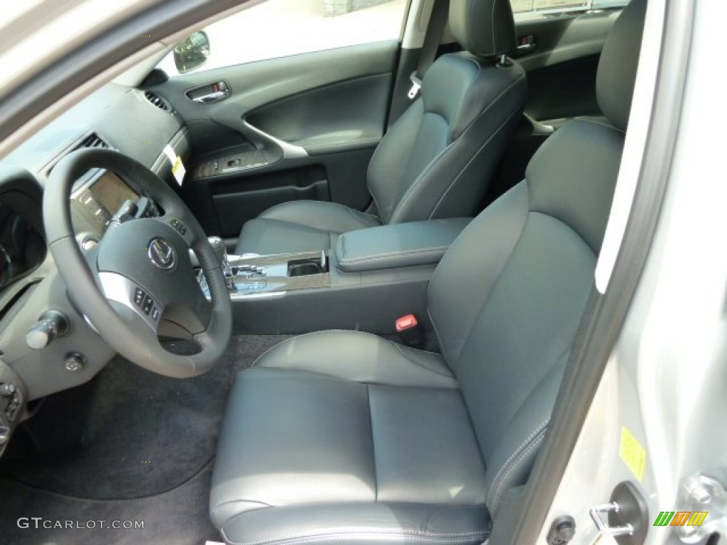 Black Interior 2011 Lexus IS 350 AWD Photo #51237032