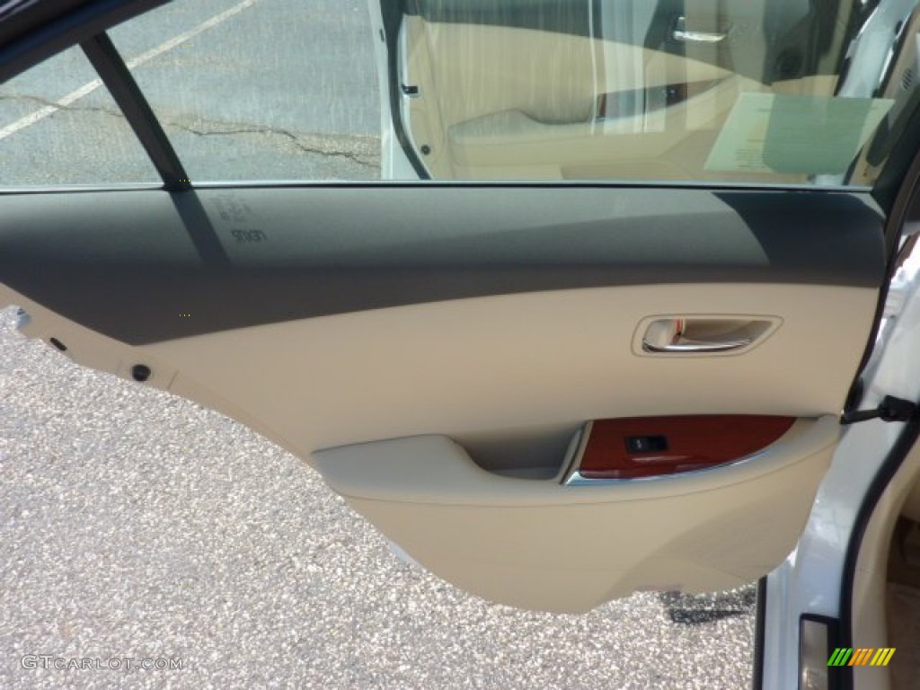 2011 Lexus ES 350 Parchment Door Panel Photo #51237557