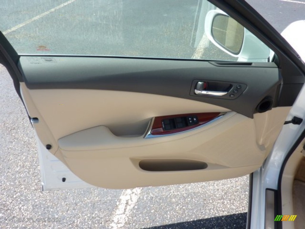2011 Lexus ES 350 Parchment Door Panel Photo #51237569