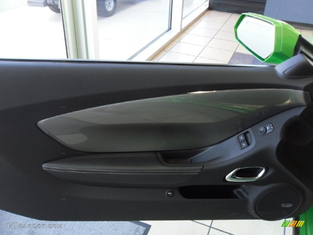 2011 Chevrolet Camaro SS/RS Coupe Black Door Panel Photo #51237593