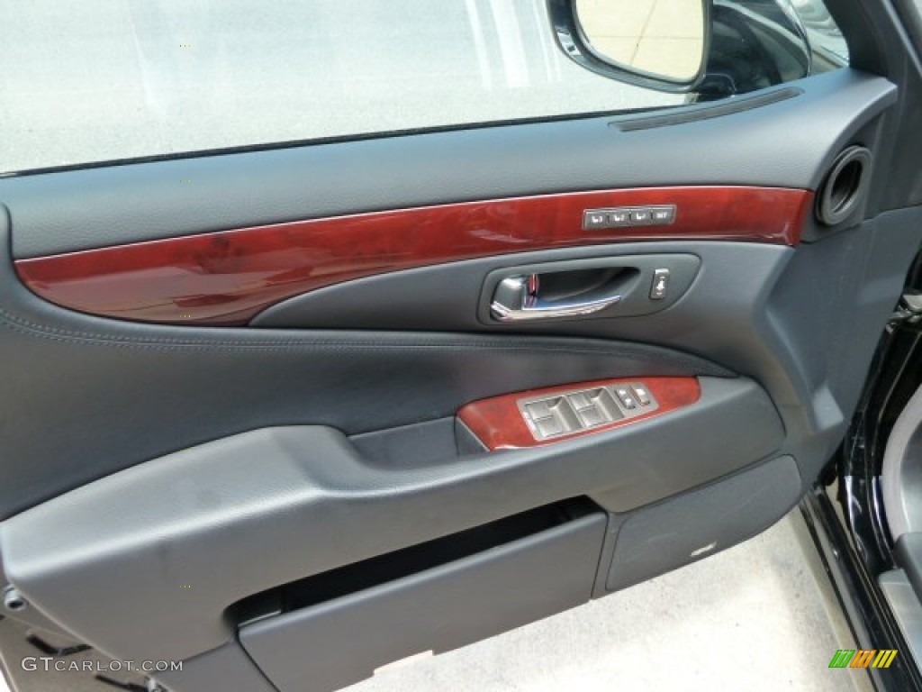 2011 Lexus LS 460 AWD Black Door Panel Photo #51237782