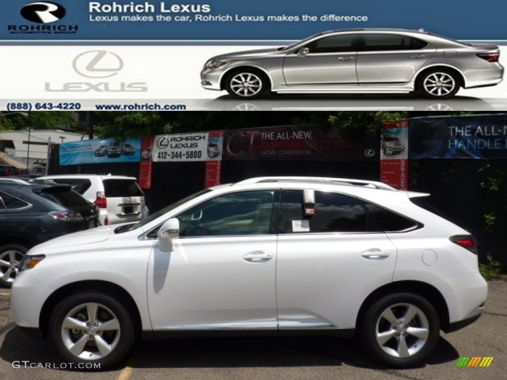 Starfire White Pearl Lexus RX