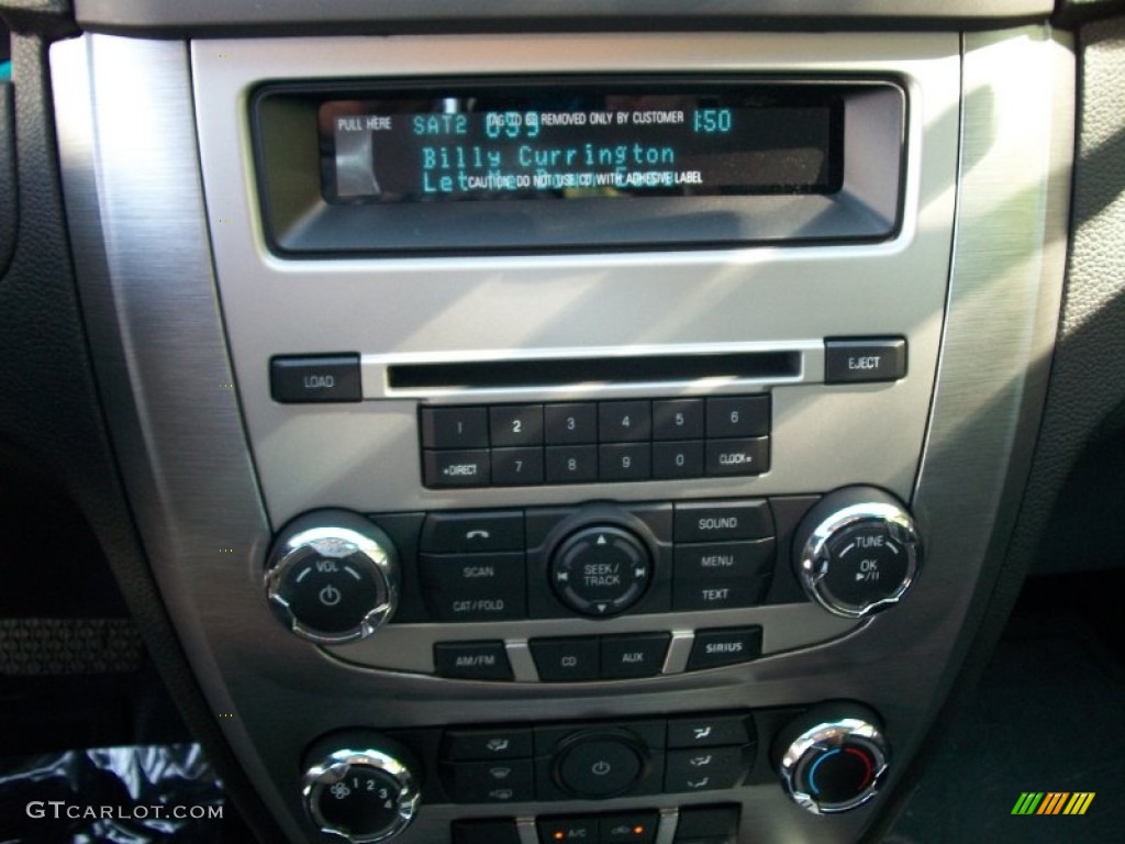 2012 Fusion SE - Steel Blue Metallic / Charcoal Black photo #10