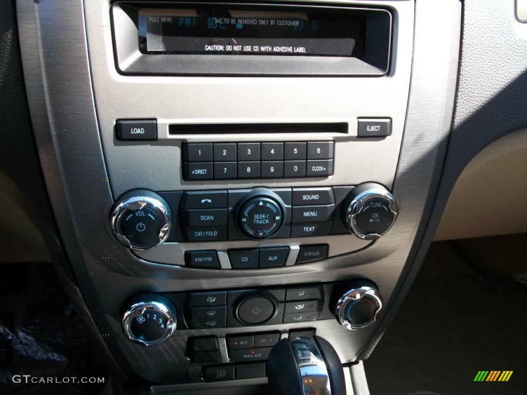 2011 Fusion SE - Steel Blue Metallic / Camel photo #10