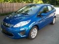 2011 Blue Flame Metallic Ford Fiesta SE Sedan  photo #1