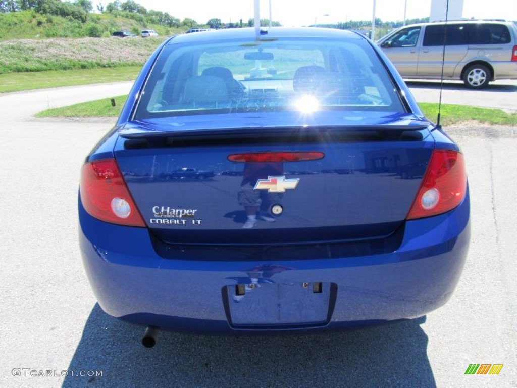 2007 Cobalt LT Sedan - Pace Blue / Gray photo #3