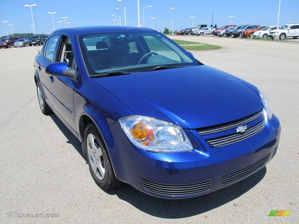 2007 Cobalt LT Sedan - Pace Blue / Gray photo #5