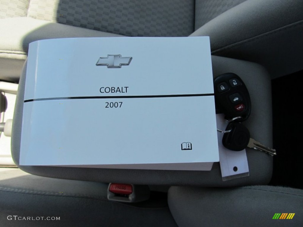 2007 Cobalt LT Sedan - Pace Blue / Gray photo #15