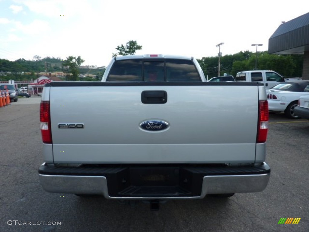 2006 F150 XLT SuperCab 4x4 - Silver Metallic / Medium Flint photo #3