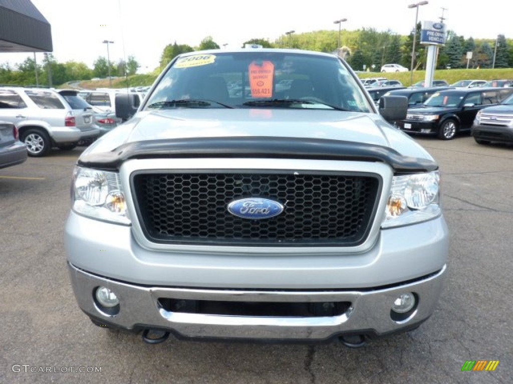 2006 F150 XLT SuperCab 4x4 - Silver Metallic / Medium Flint photo #7