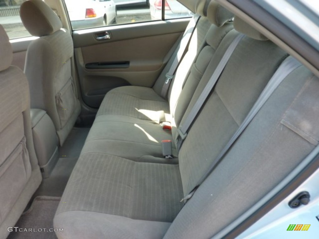 2005 Camry LE V6 - Sky Blue Pearl / Gray photo #11