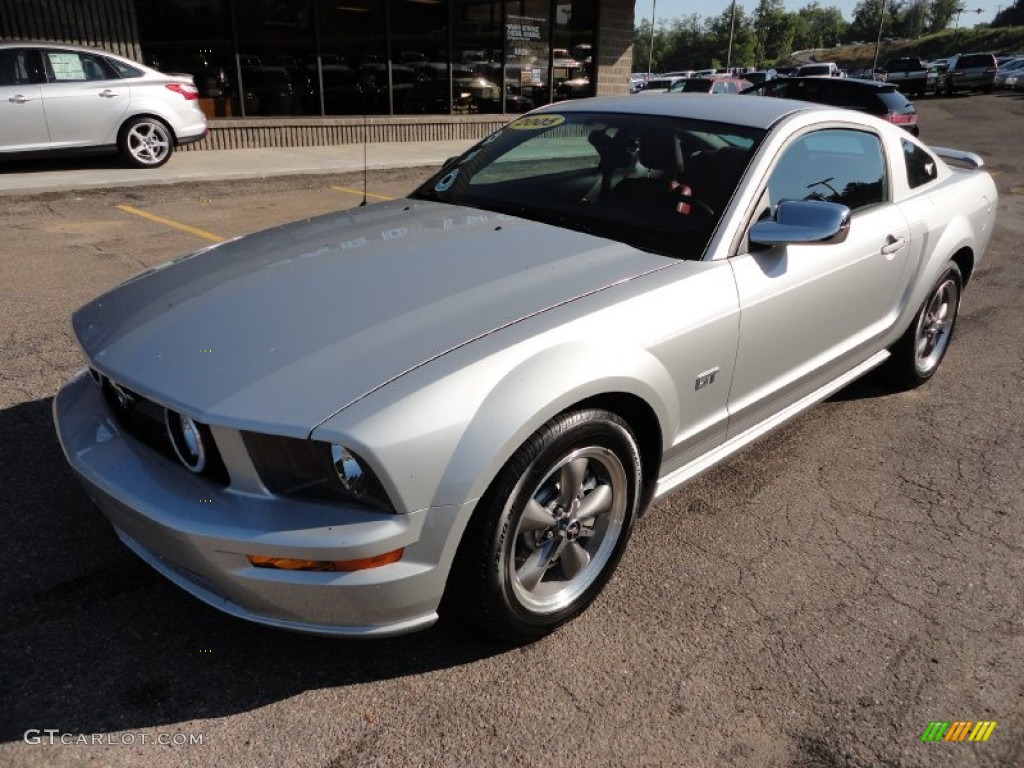 Satin Silver Metallic 2005 Ford Mustang GT Premium Coupe Exterior Photo #51241331