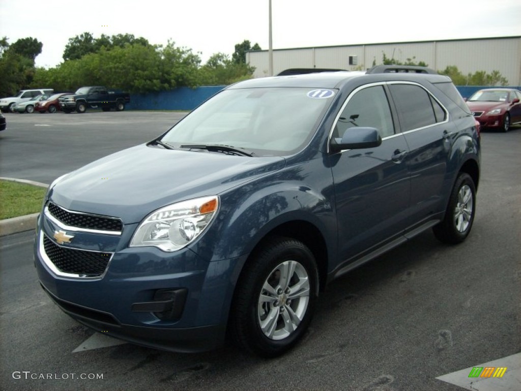 2011 Equinox LT - Twilight Blue Metallic / Jet Black photo #1
