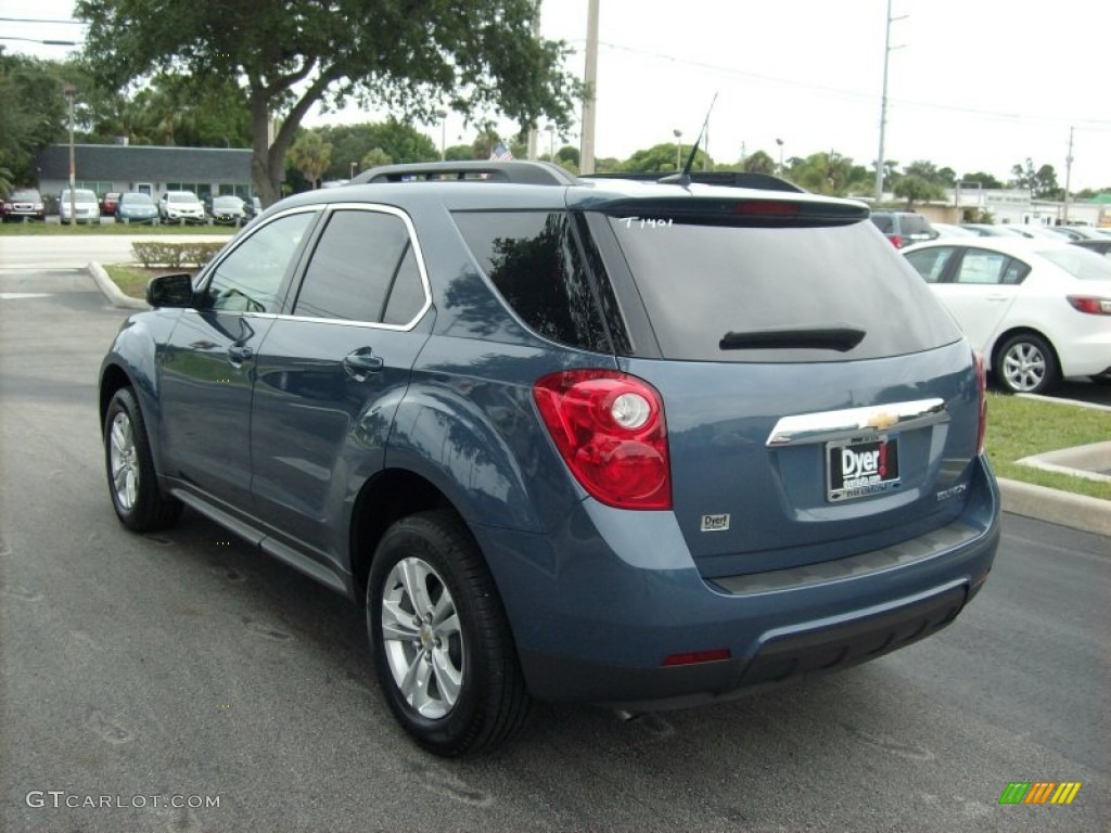 2011 Equinox LT - Twilight Blue Metallic / Jet Black photo #4