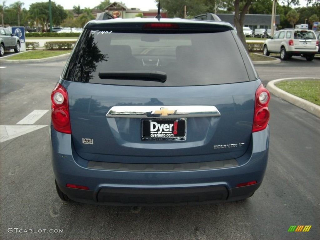 2011 Equinox LT - Twilight Blue Metallic / Jet Black photo #5
