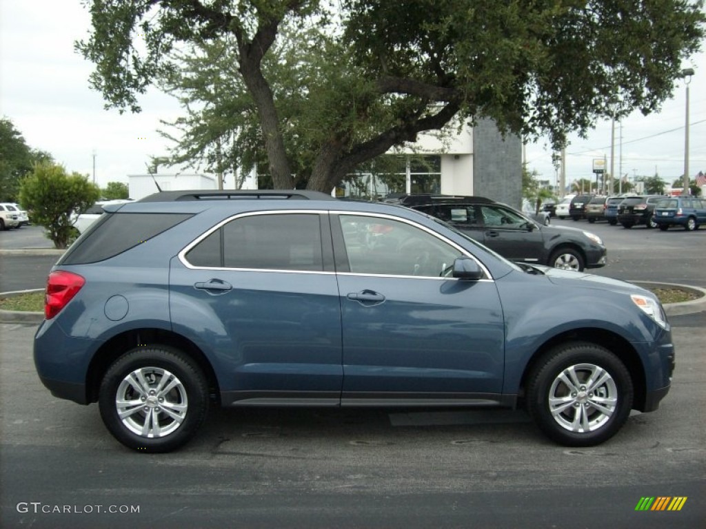 2011 Equinox LT - Twilight Blue Metallic / Jet Black photo #6